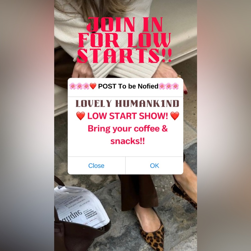 🌸SHOP LOW STARTS with LOVELY HUMANK1ND🌸
